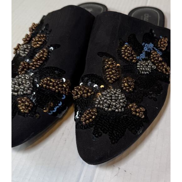 Charles by Charles David Women's Size 10M Fickle Beaded Embellished Mule Black - Picture 5 of 11
